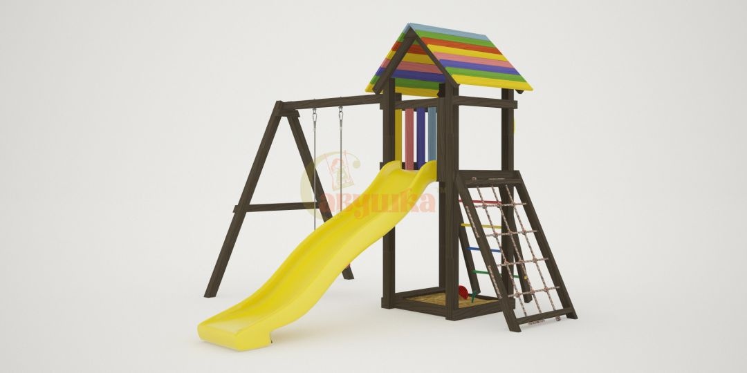 Детская площадка Савушка Мастер 7 - Brown Color